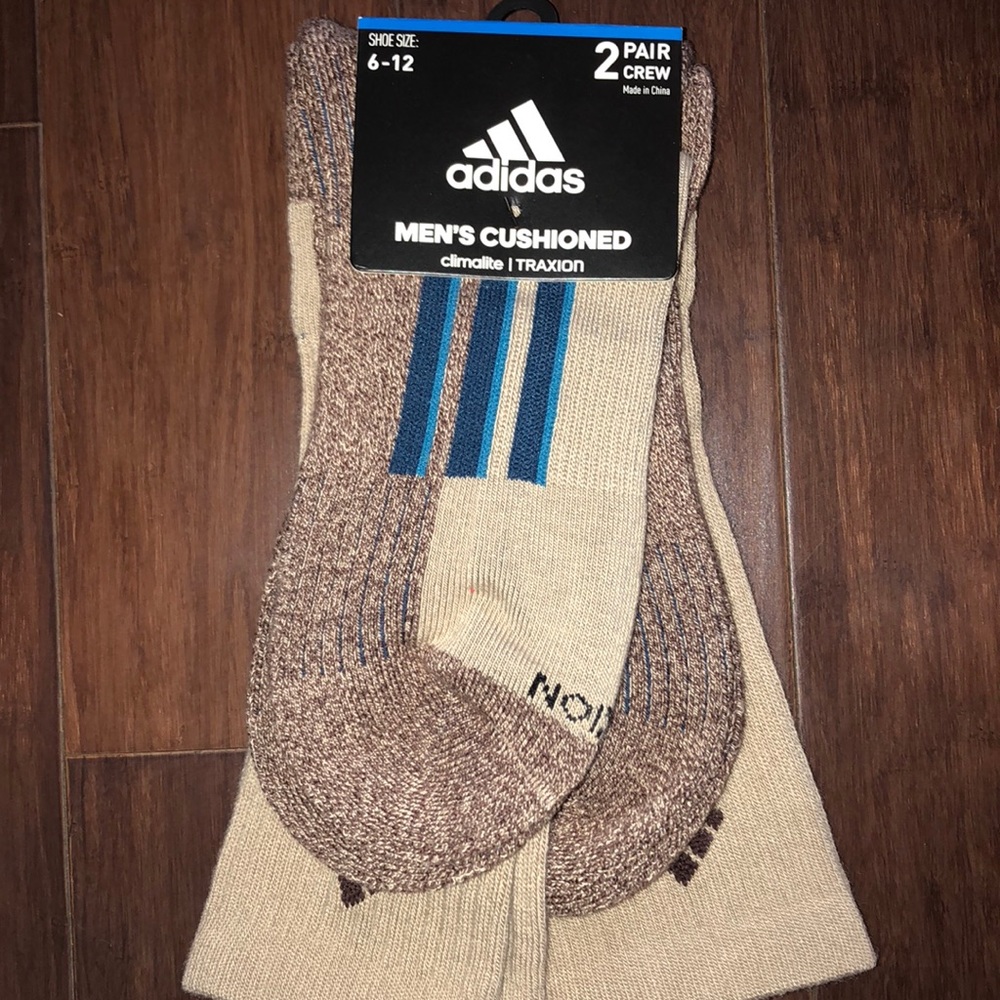 Men’s adidas cushioned dress socks